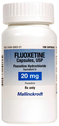 Fluoxetine (Prozac) 20mg Tablets  x 1's